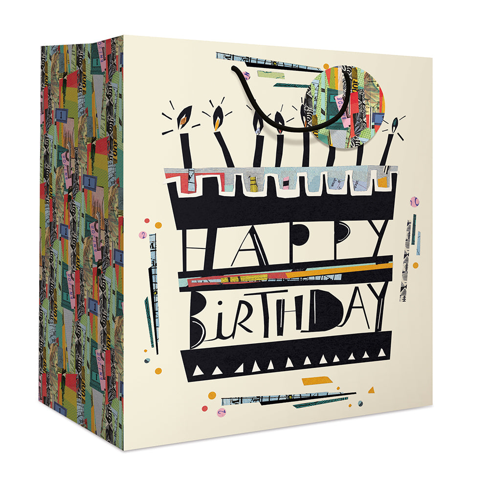 Mambo Happy Birthday Large Gift Bag By Penny Black