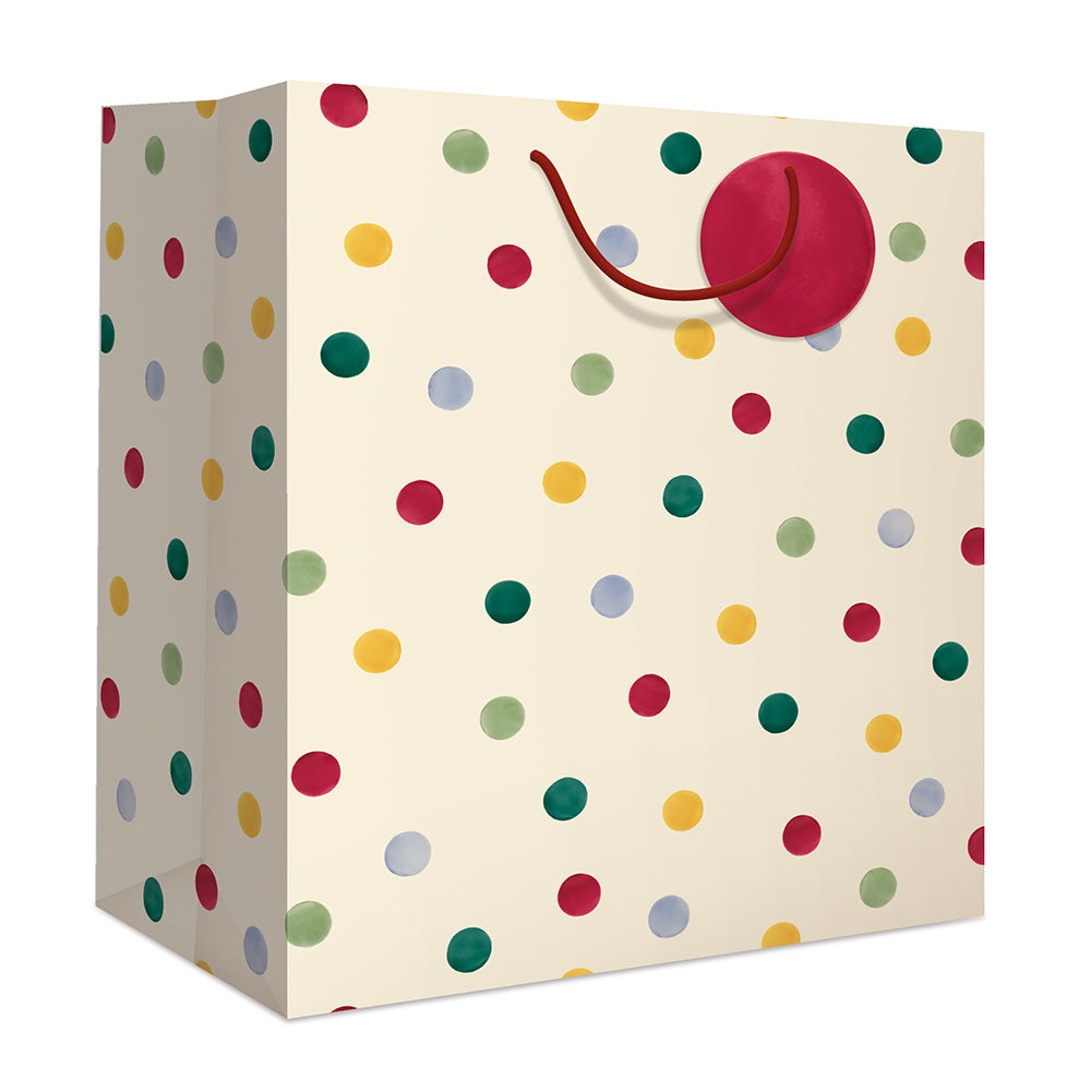 Emma Bridgewater Polka Dots Large Gift Bag By Penny Black