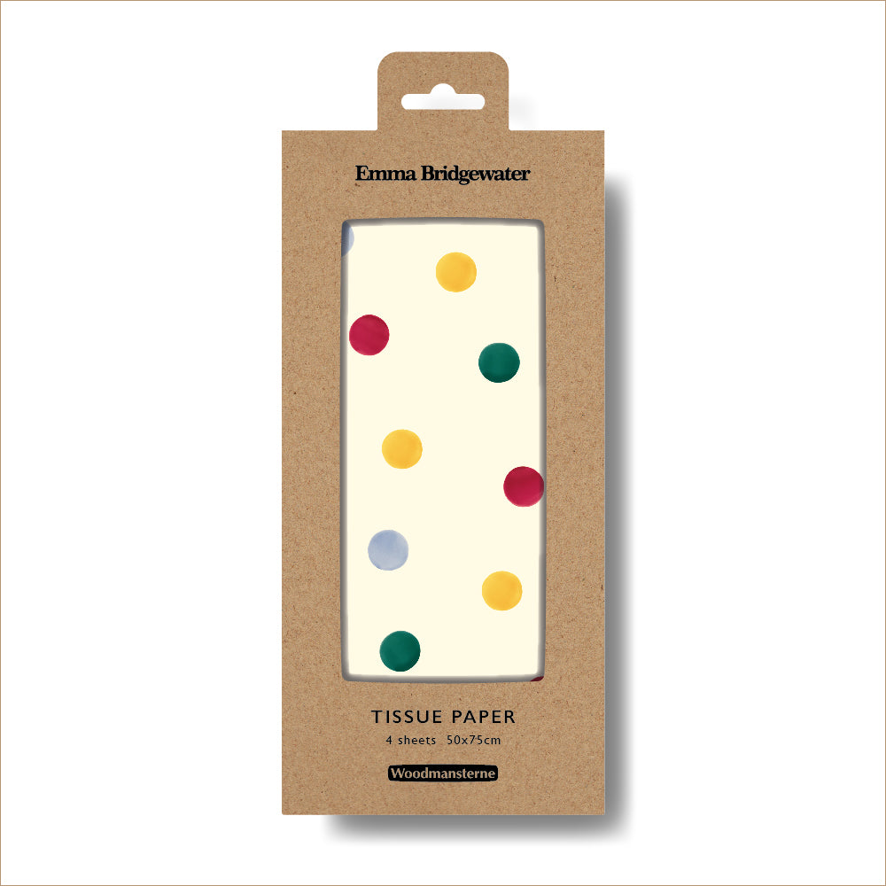 Emma Bridgewater Polka Dots Tissue Paper Pack By Penny Black