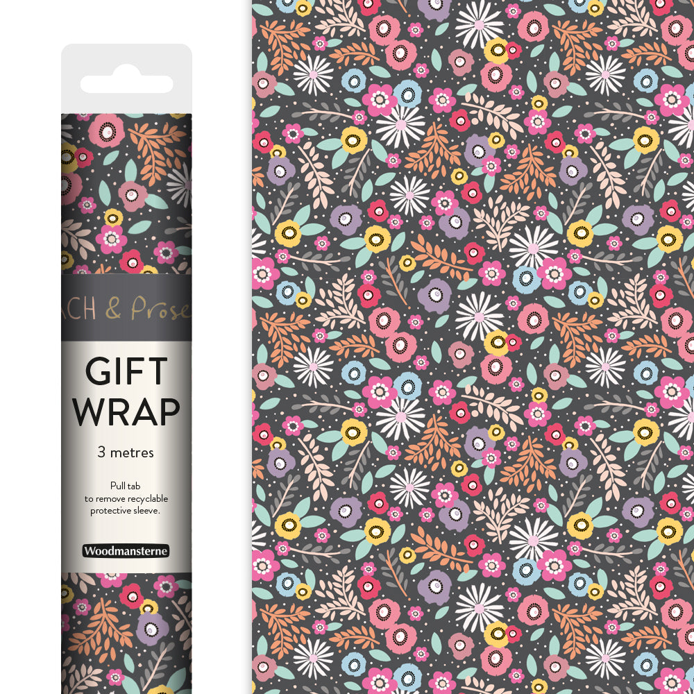 Peach & Prosecco 3m Gift Wrapping Paper Roll By Penny Black