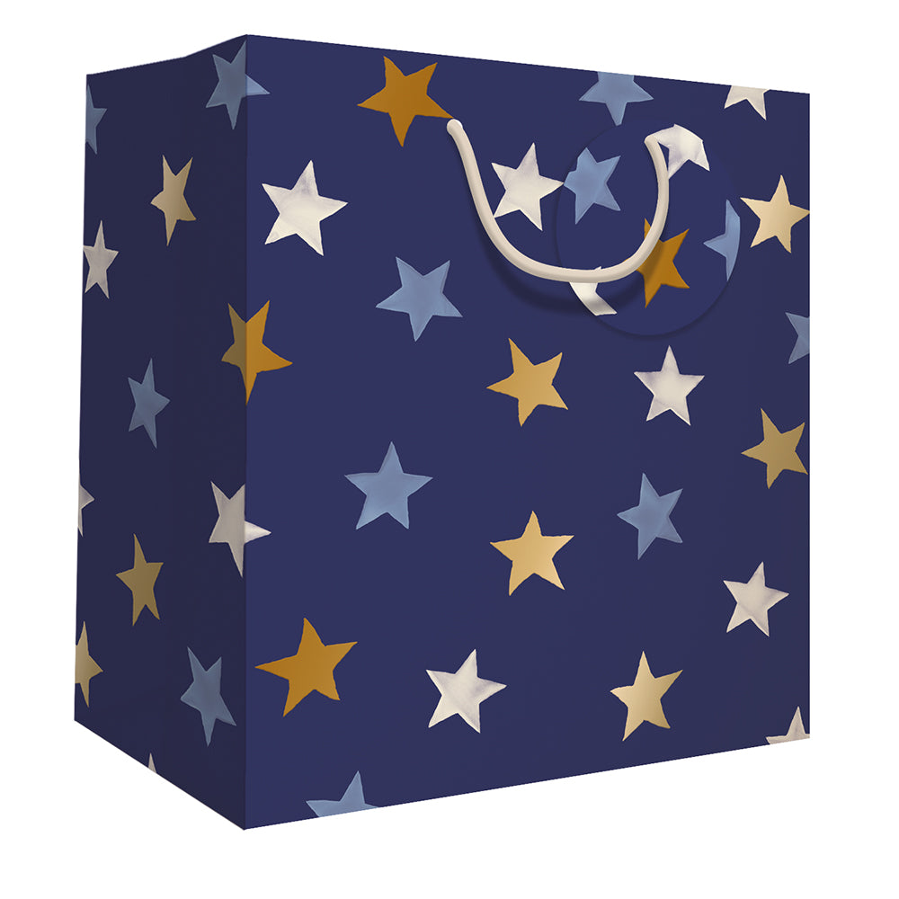 Emma Bridgewater Blue Stars Medium Gift Bag By Penny Black