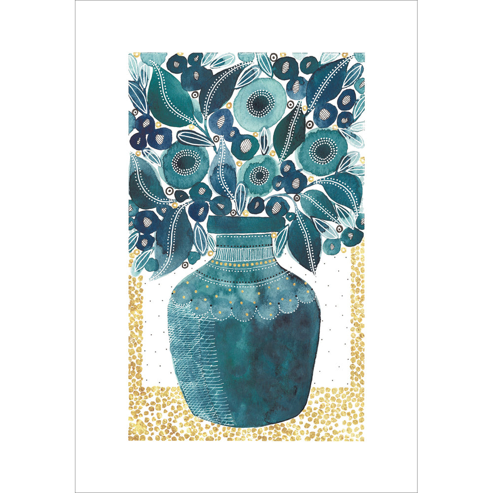 Bluescape Watercolour Art Card from Penny Black