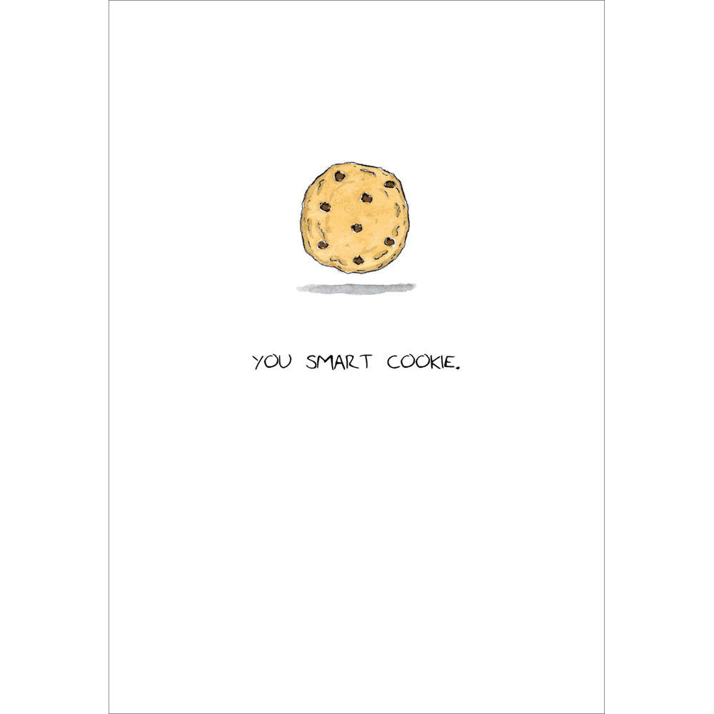You Smart Cookie Exam Congratulations Card by penny black