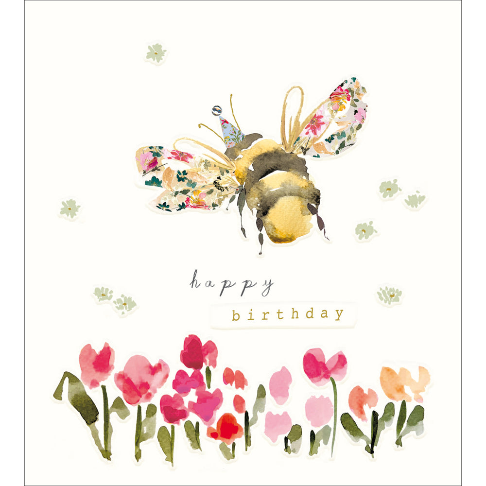 Dainty Bee Birthday Card from Penny Black