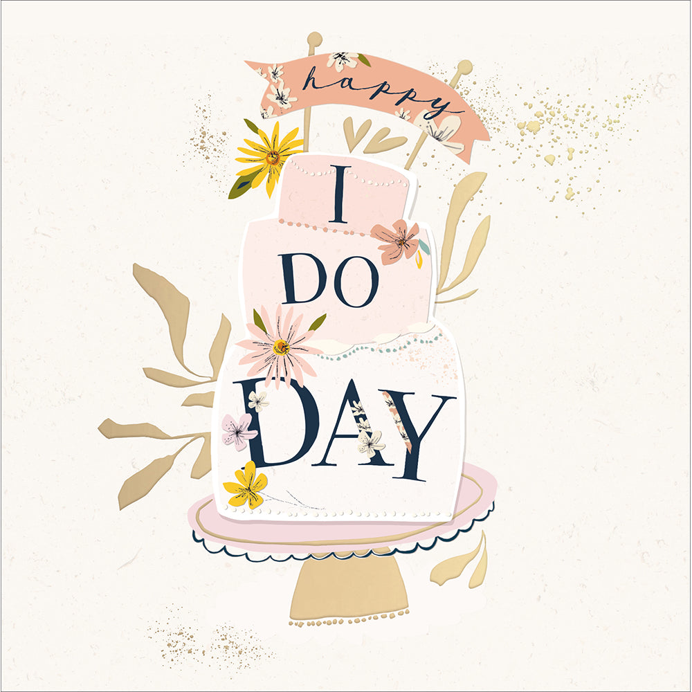 Happy I Do Day Embellished Wedding Card from Penny Black
