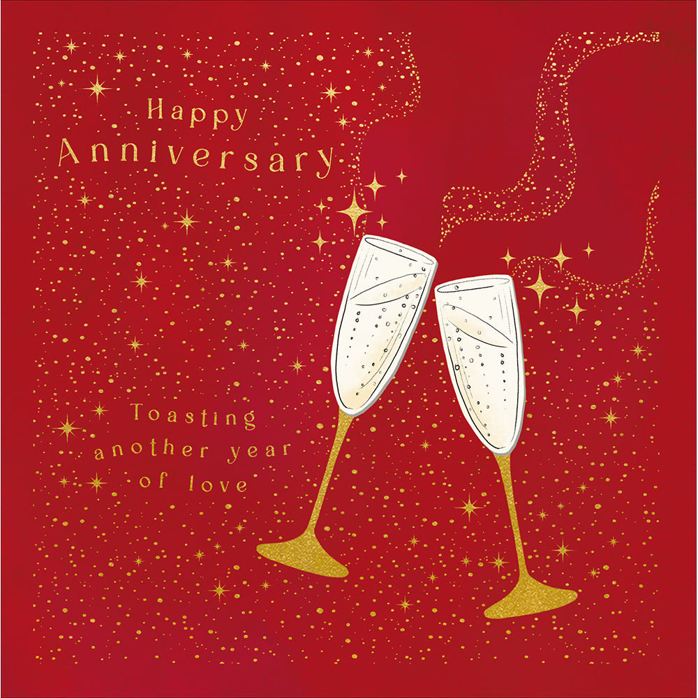 Toast Embellished Anniversary Card from Penny Black