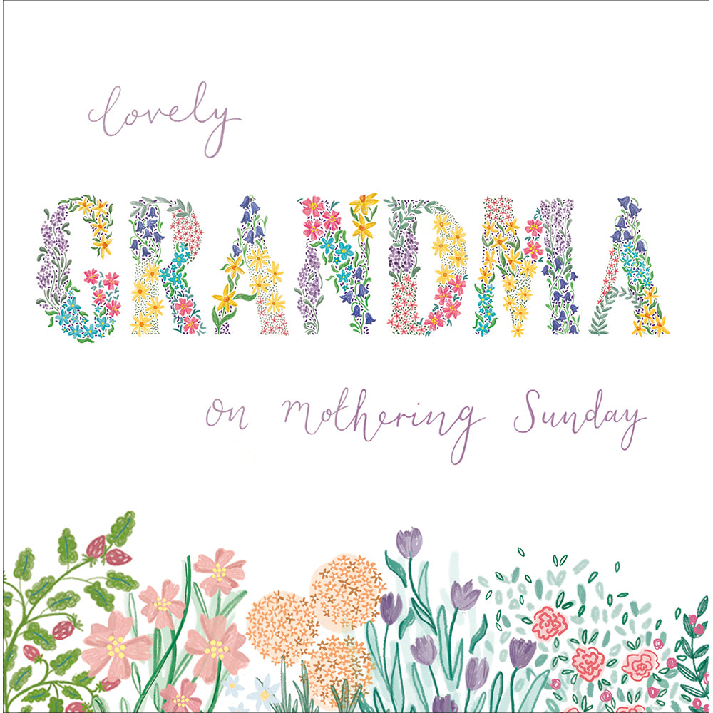 Lovely Grandma Mothering Sunday Card by Penny Black