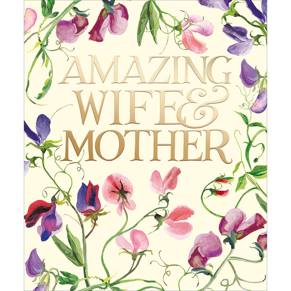 Amazing Wife &amp; Mother Emma Bridgewater Mother&#39;s Day Card by Penny Black