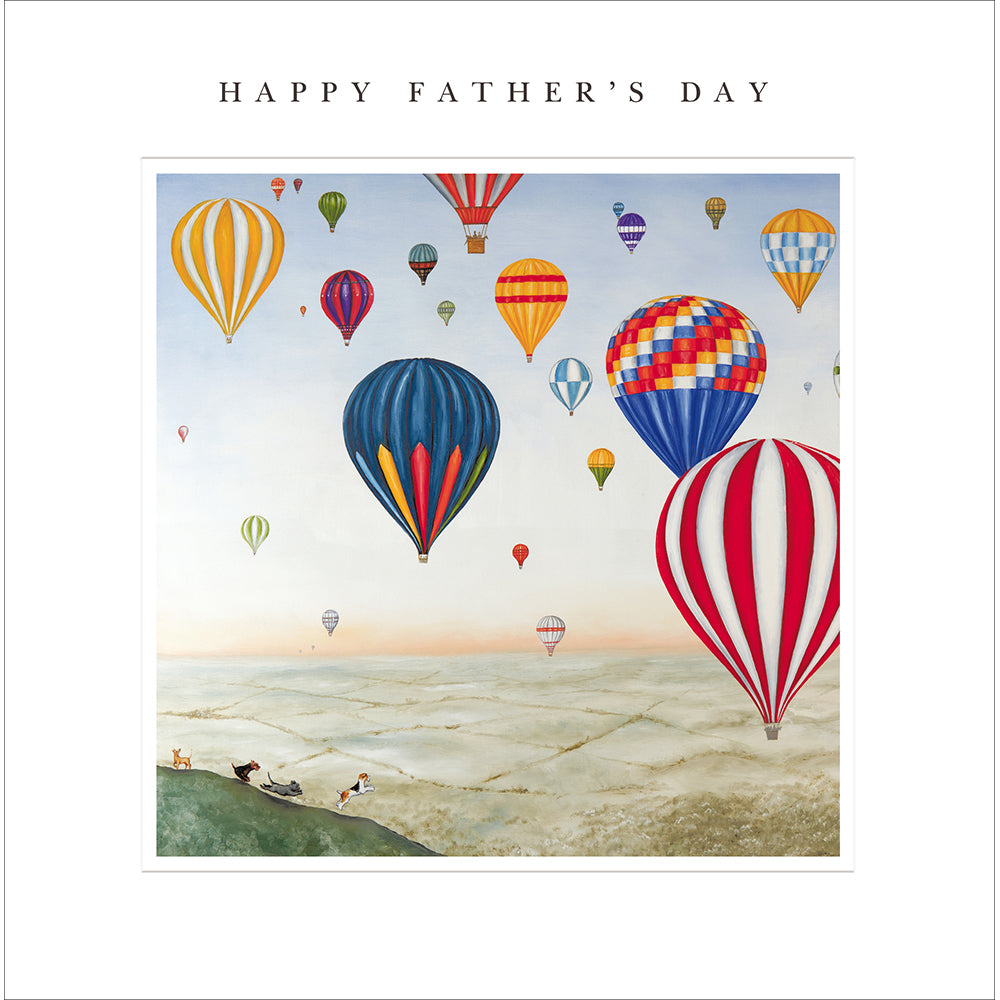 Hot Air Balloons Father's Day Card By Penny Black