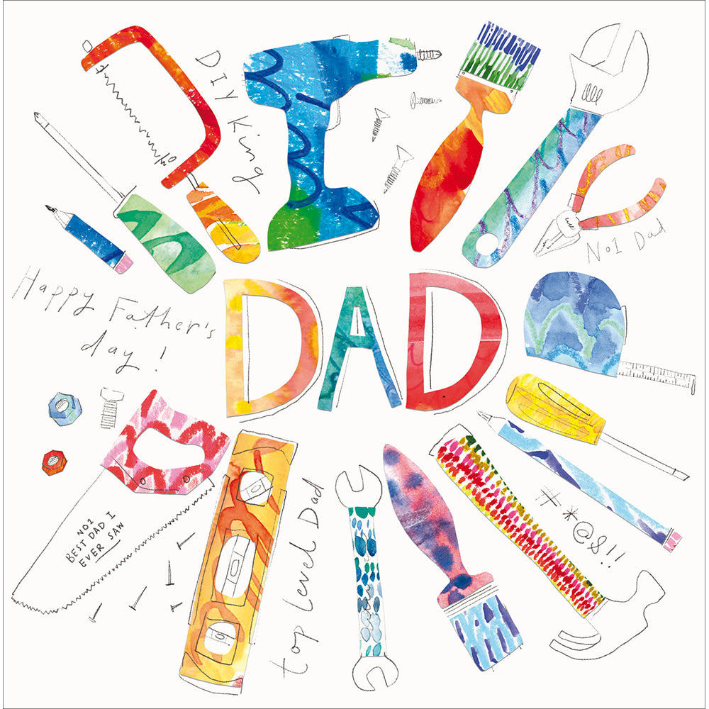 Top Level Dad Tools Father's Day Card By Penny Black
