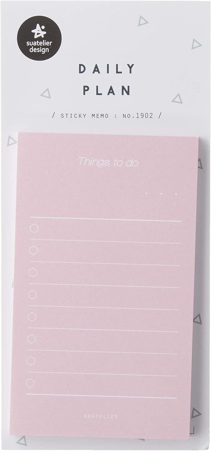 Suatelier No 1902 Daily Plan.02 Sticky Notes By Penny Black