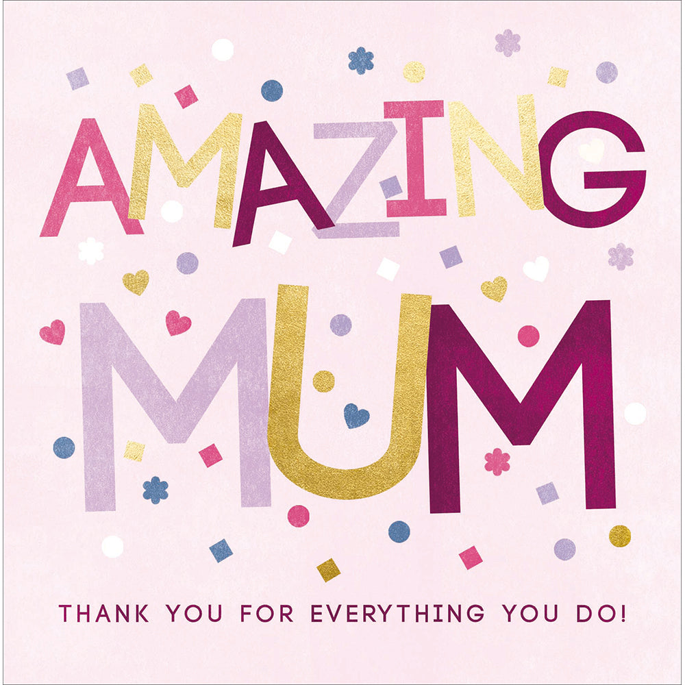 Amazing Mum Thank You Mother&#39;s Day Card by Penny Black