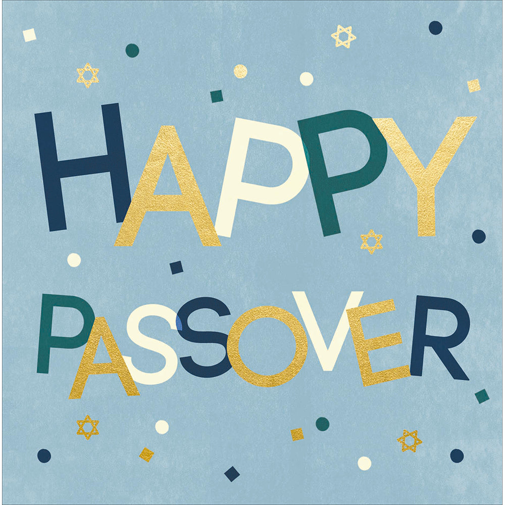 Gleeful Happy Passover Card by penny black