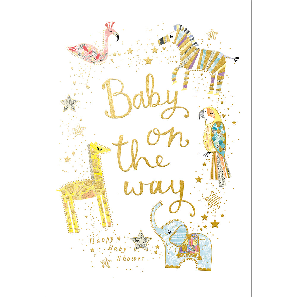 Baby On The Way Baby Shower Card at Penny Black