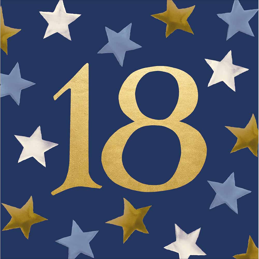 Emma Bridgewater Stars 18th Birthday Card By Penny Black