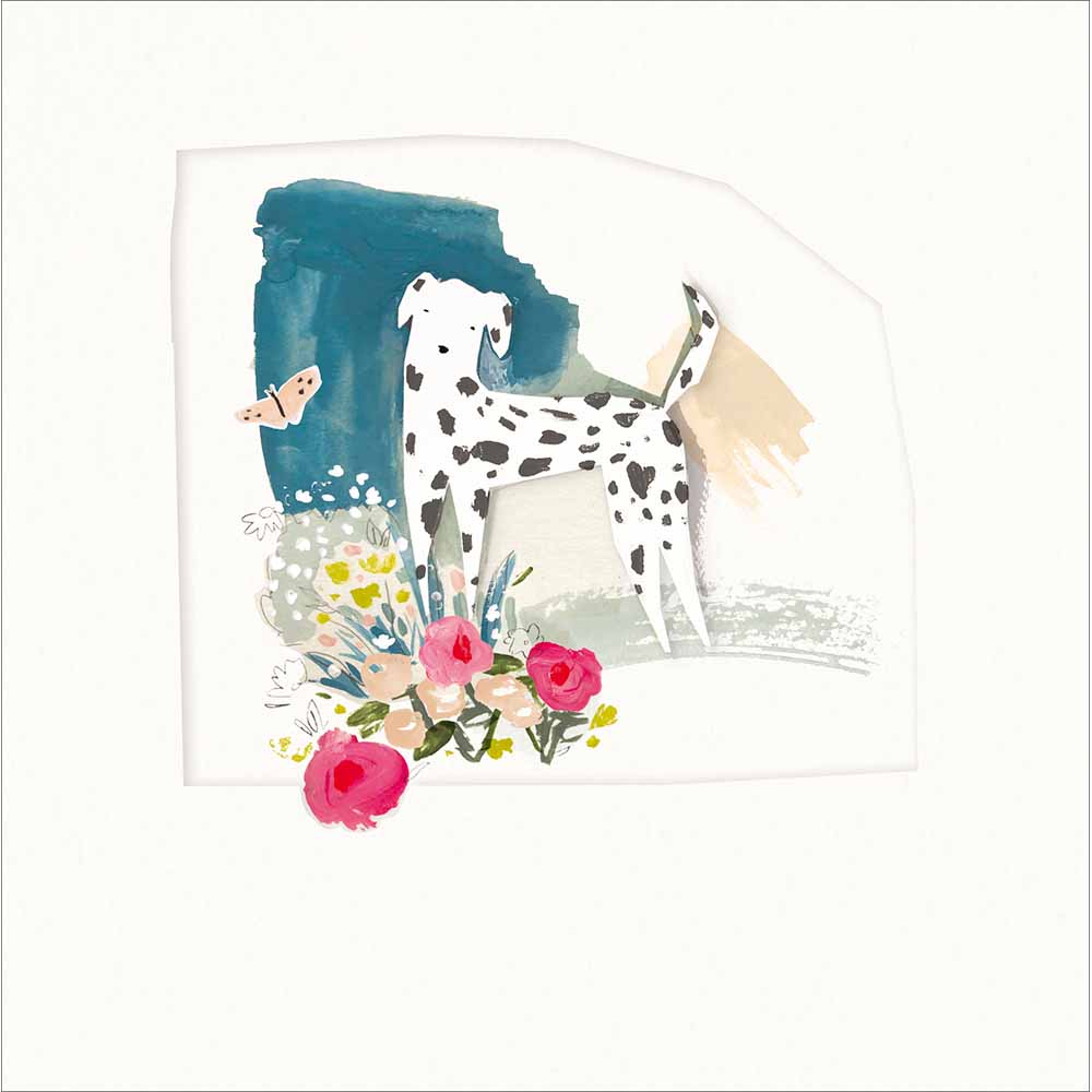 Painted Dalmatian Card at Penny Black