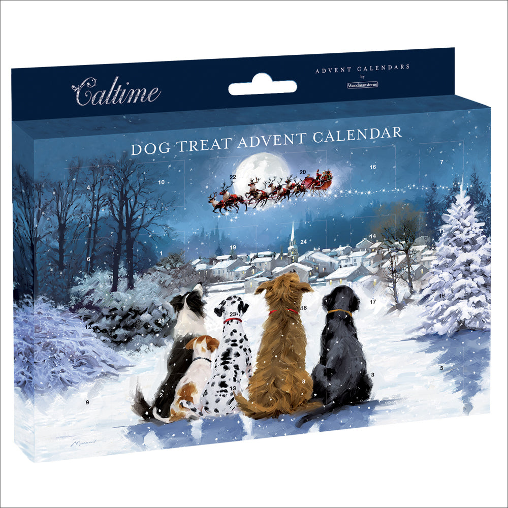 Waiting For Santa Paws Dog Treat Advent Calendar By Penny Black