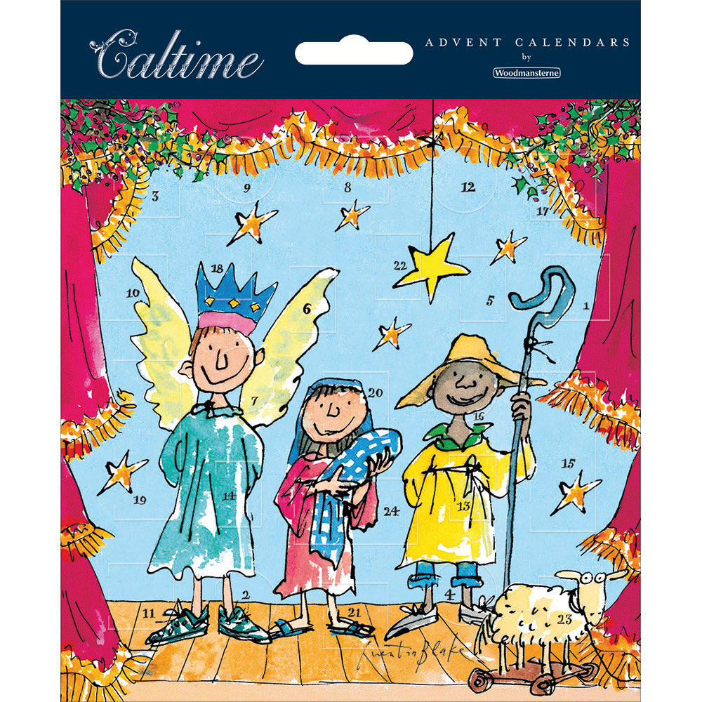 Nativity Play Quentin Blake Advent Calendar By Penny Black