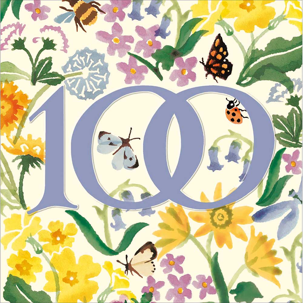 Nature's Garden Emma Bridgewater 100th Birthday Card at Penny Black