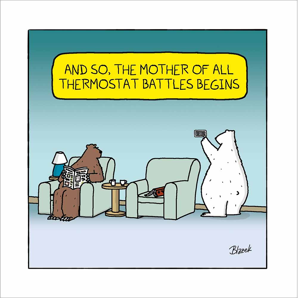 Battle Of The Bears Funny Card at Penny Black