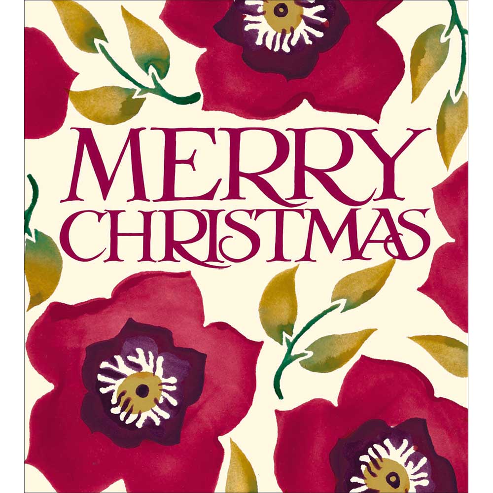 Floral Festivities Emma Bridgewater Charity Christmas Card 5 Pack by penny black