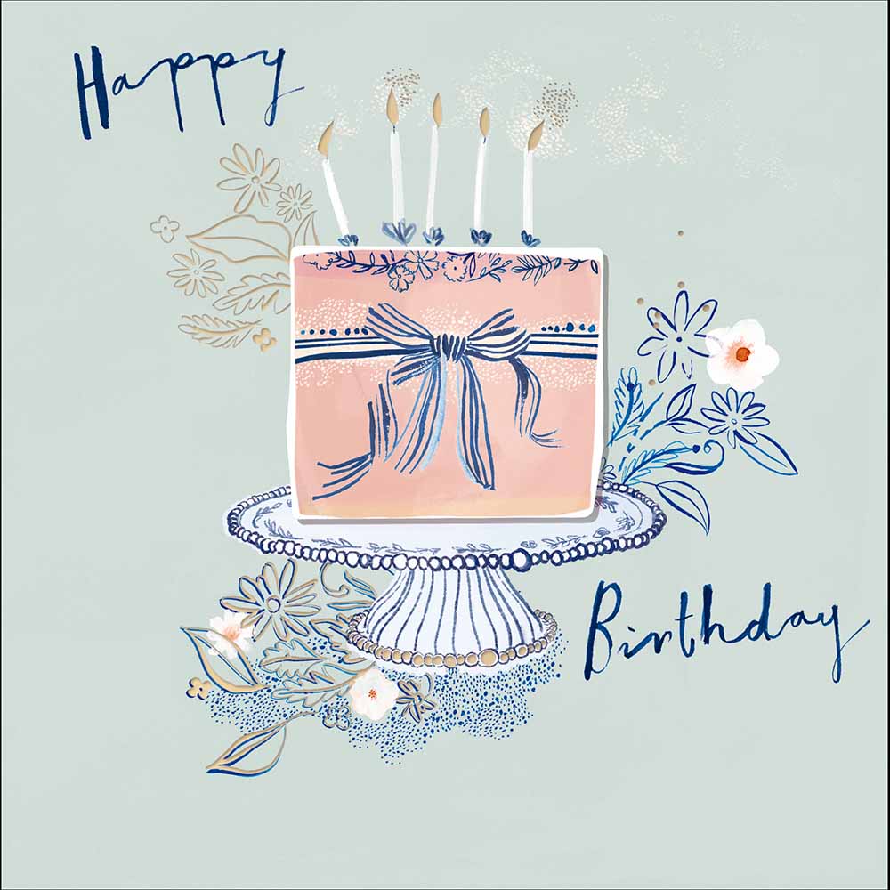 Birthday Cake Gift Embellished Birthday Card at Penny Black