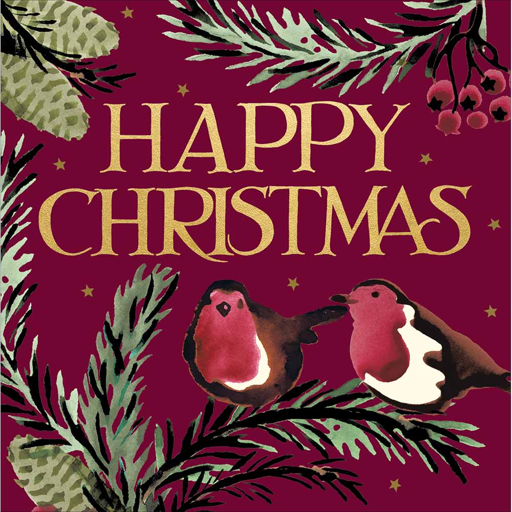Emma Bridgewater Robins Christmas Card by penny black