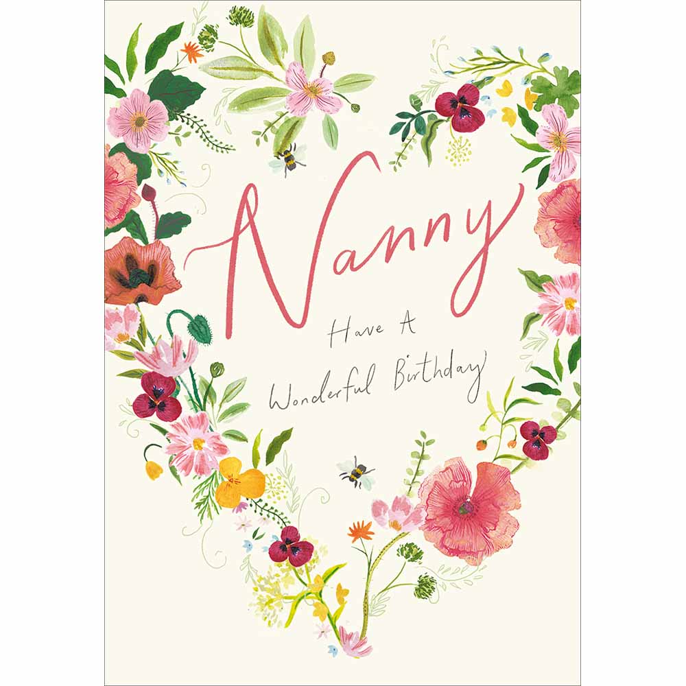 Nanny Have A Wonderful Birthday Card at Penny Black
