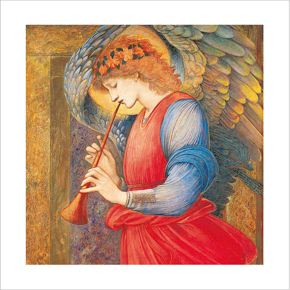Angel Herald Traditional Christmas Card by penny black