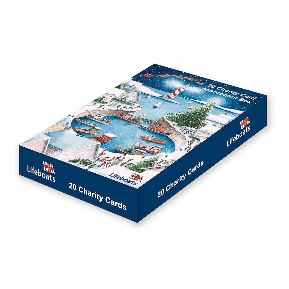 RNLI 2025 Charity Christmas Card Box Of 20 by penny black