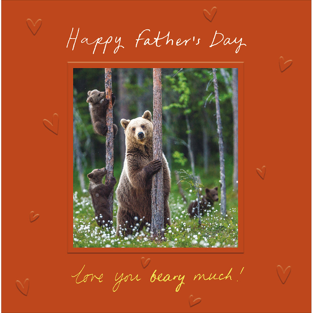 Love You Beary Much Father's Day Card By Penny Black