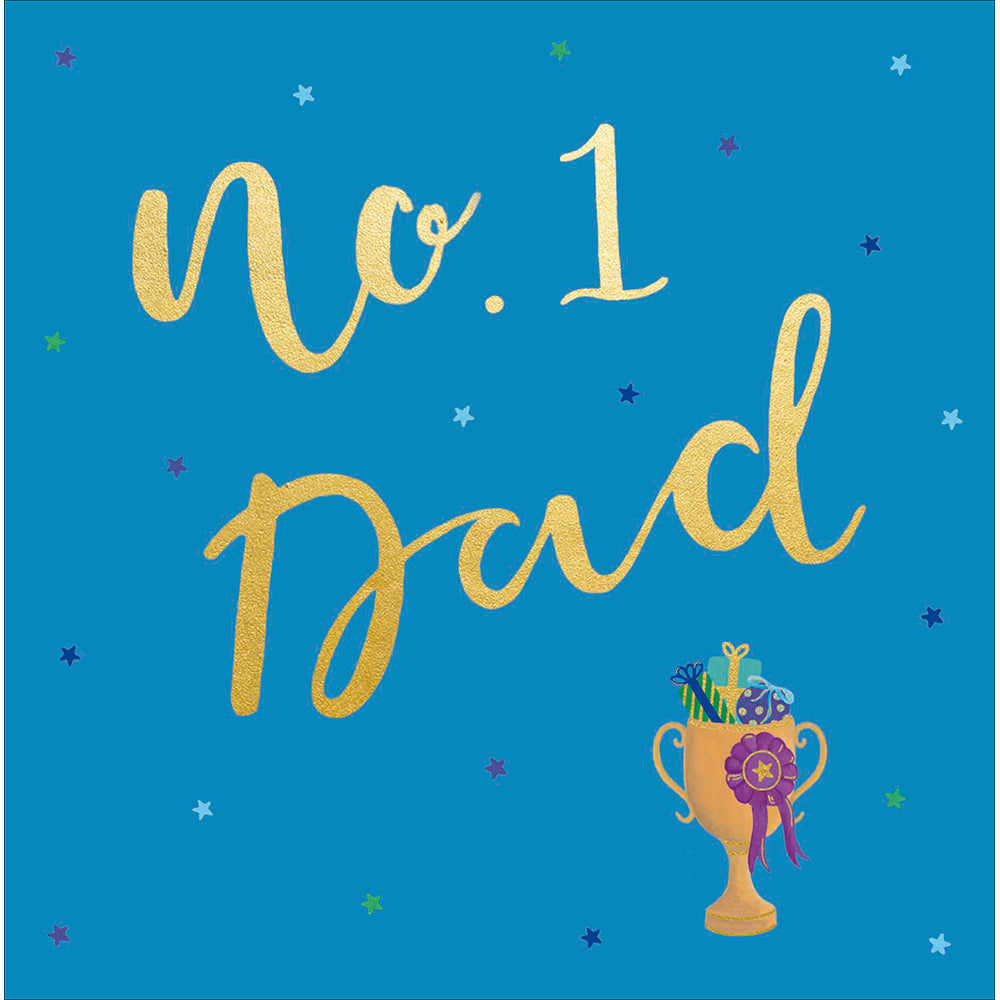 Trophy Full Of Gifts No 1 Dad Father's Day Card By Penny Black