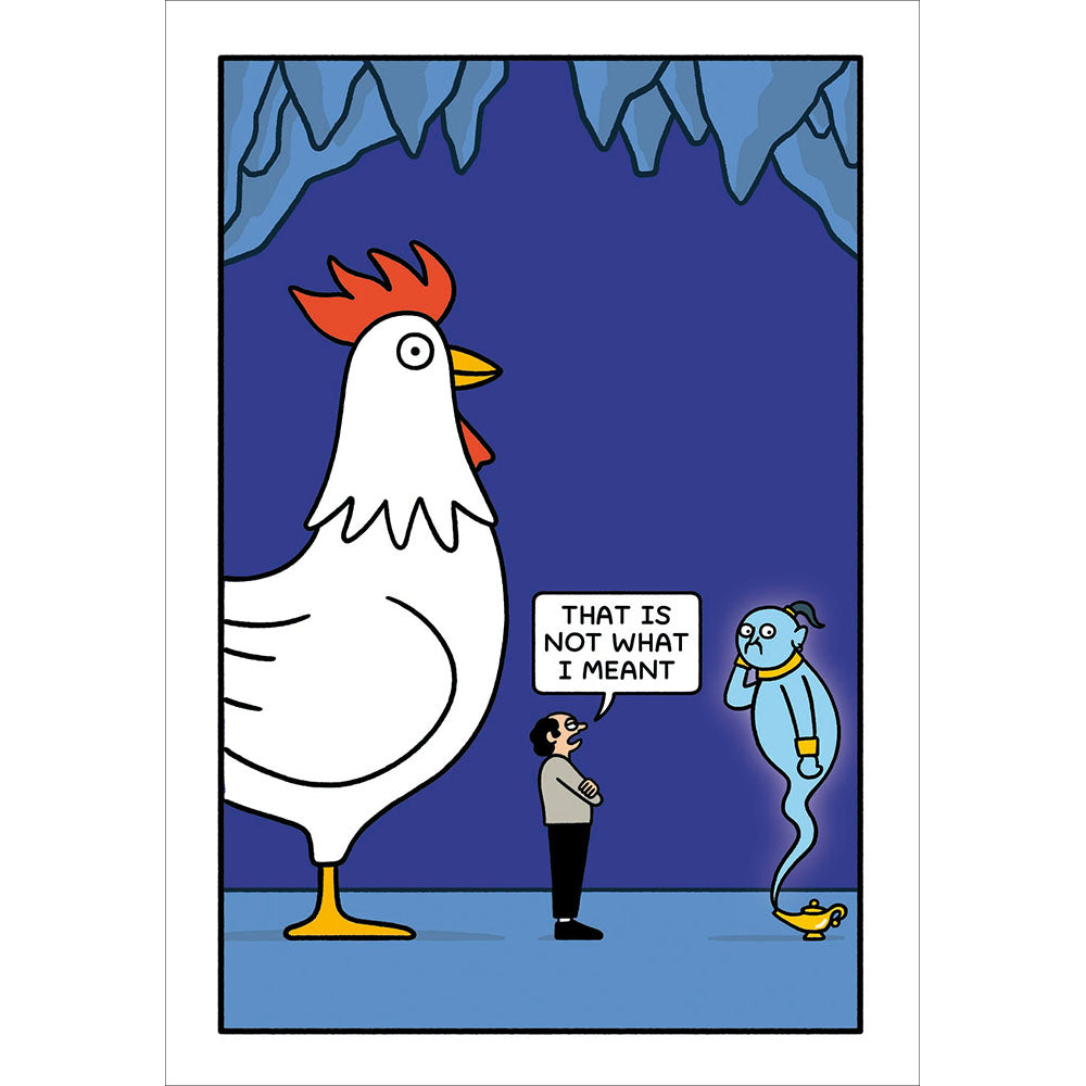 That's Not What I Meant Funny Card at Penny Black