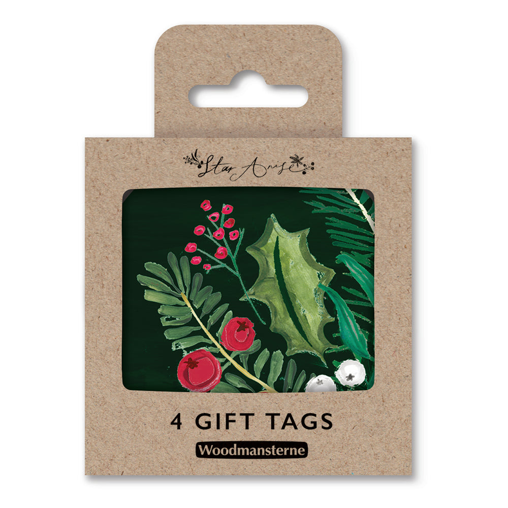 Star Anise Christmas Gift Tag 4 Pack by penny black