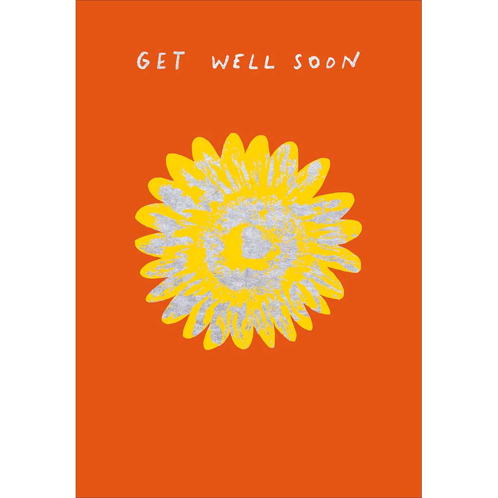 Sunny Flower Get Well Soon Card from Penny Black