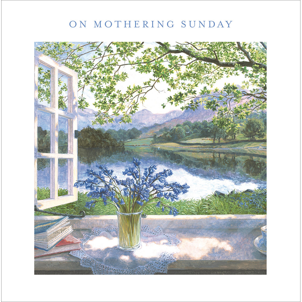 Bluebells By The Window Mothering Sunday Card By Penny Black