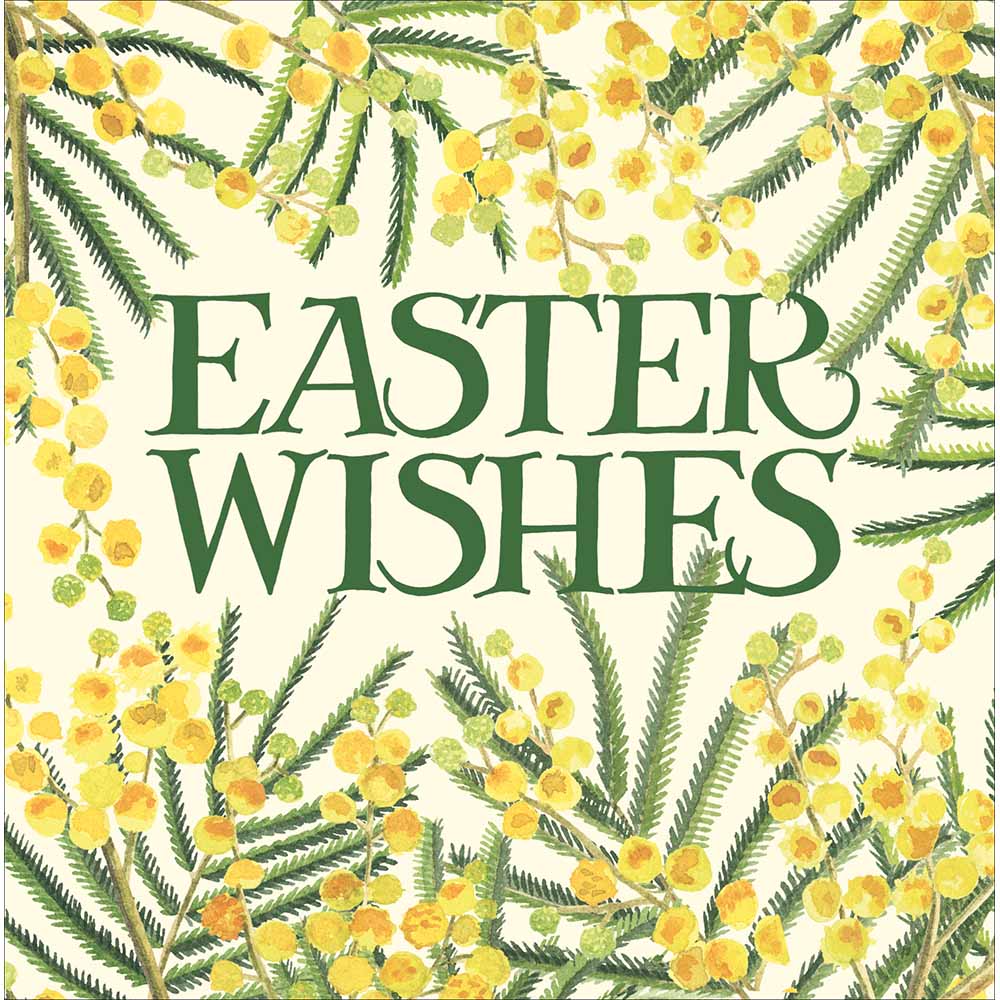 Emma Bridgewater Yellow Gorse Easter Card By Penny Black