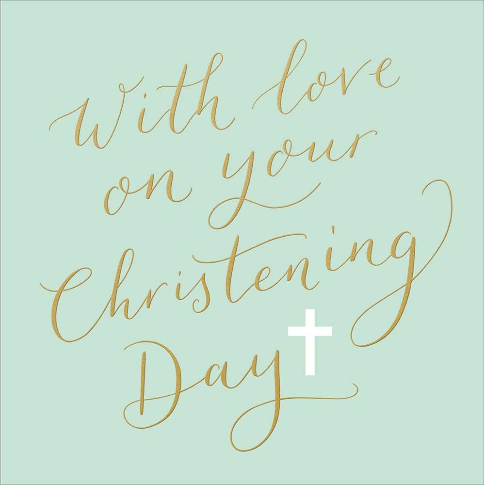 With Love On Your Christening Day By Penny Black