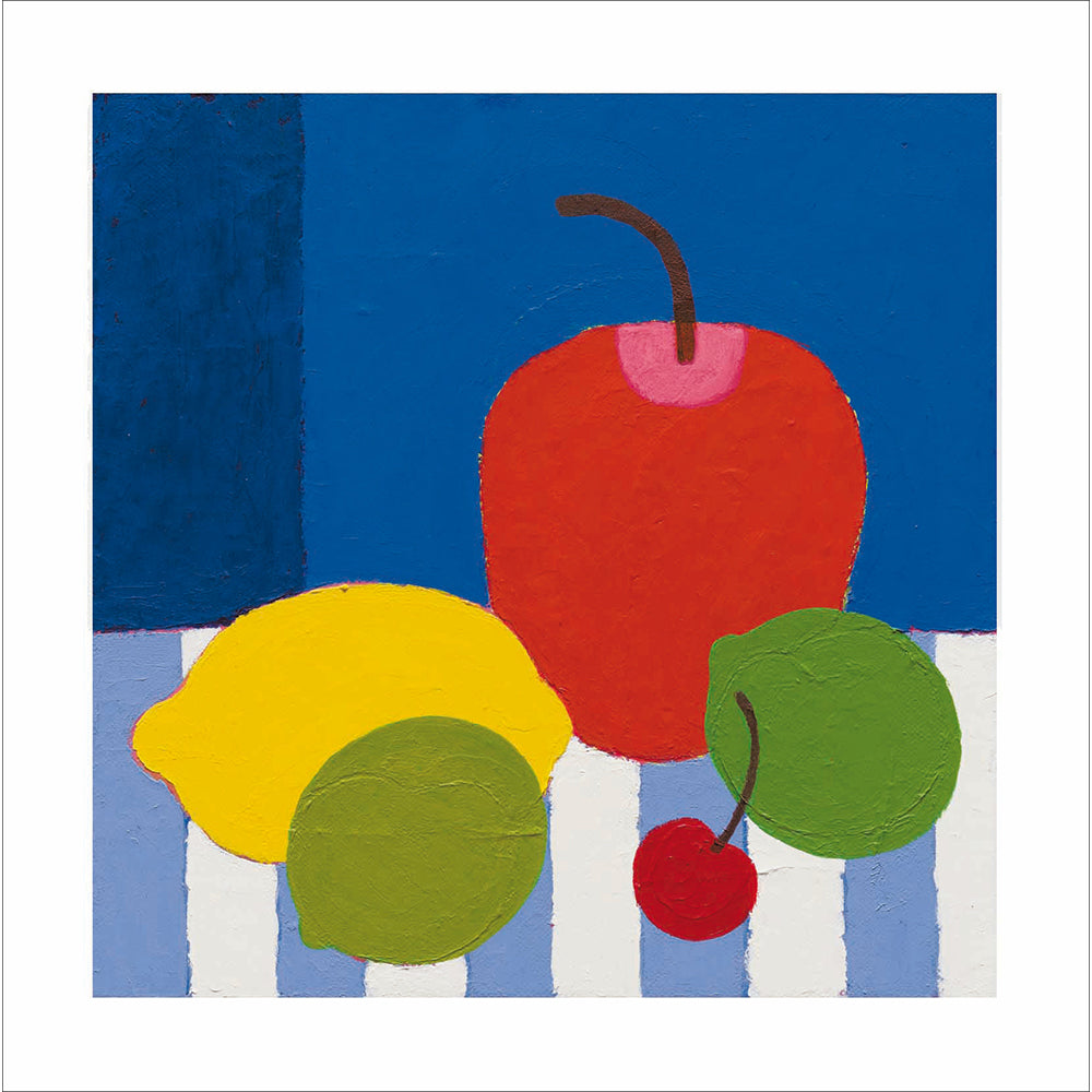 Summer Sensation Fruit Still Life Art Card from Penny Black