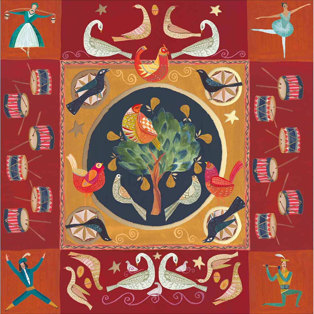 My True Love Gave To Me 12 Days Christmas Card By Penny Black