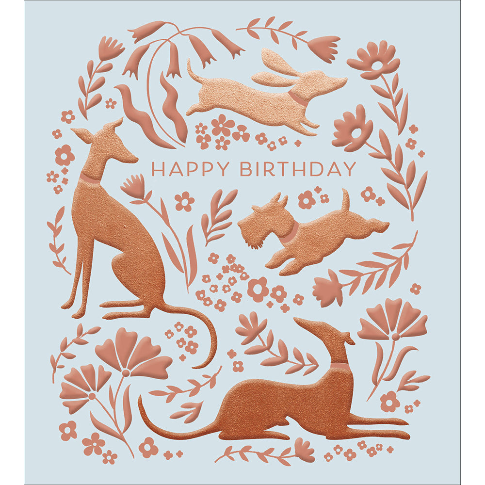 Golden Dogs Birthday Card from Penny Black