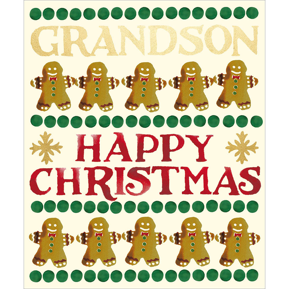 Emma Bridgewater Just One More Please Grandson Christmas Card By Penny Black