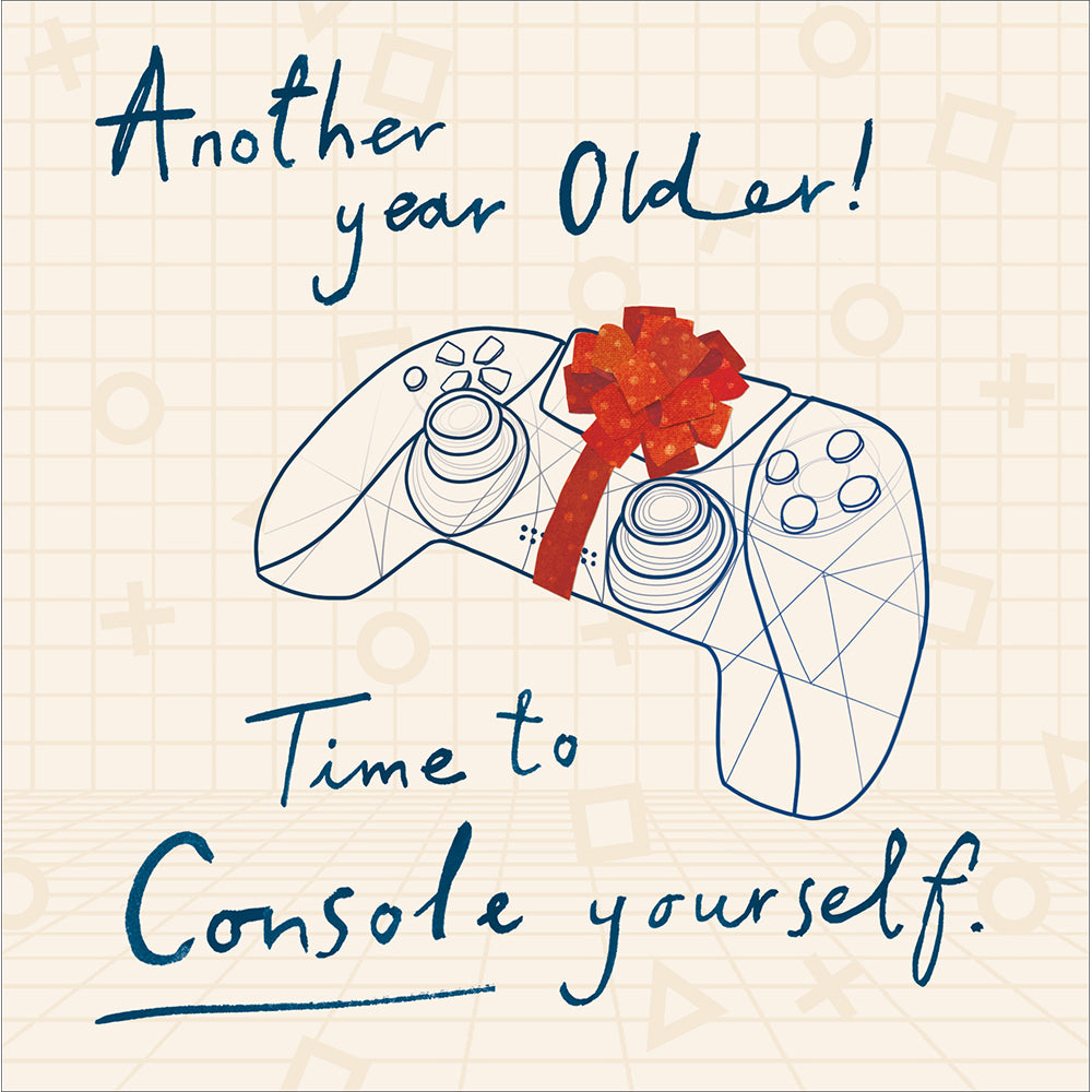 Time To Games Console Yourself Birthday Card from Penny Black
