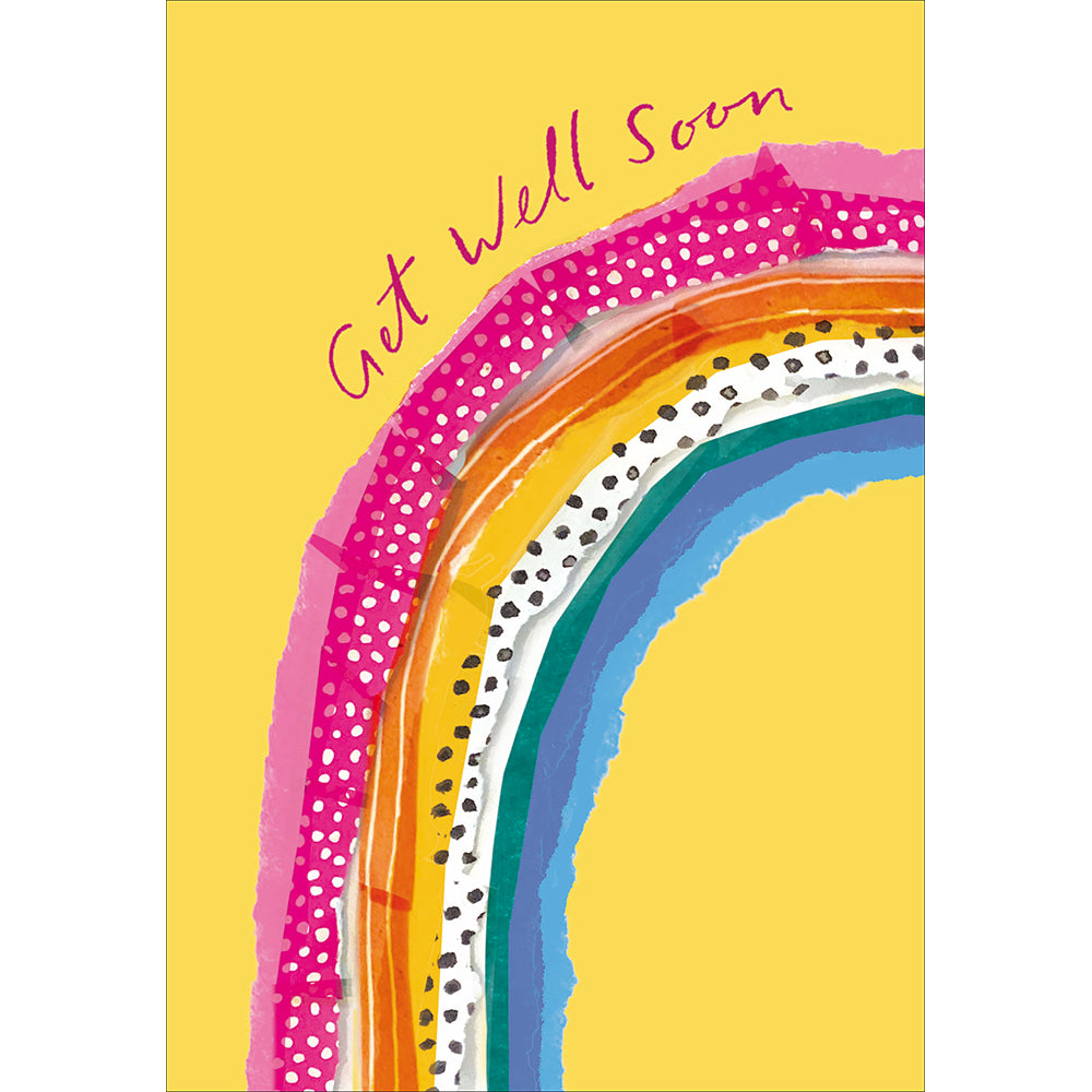 Get Well Soon Brightest Rainbow Card from Penny Black