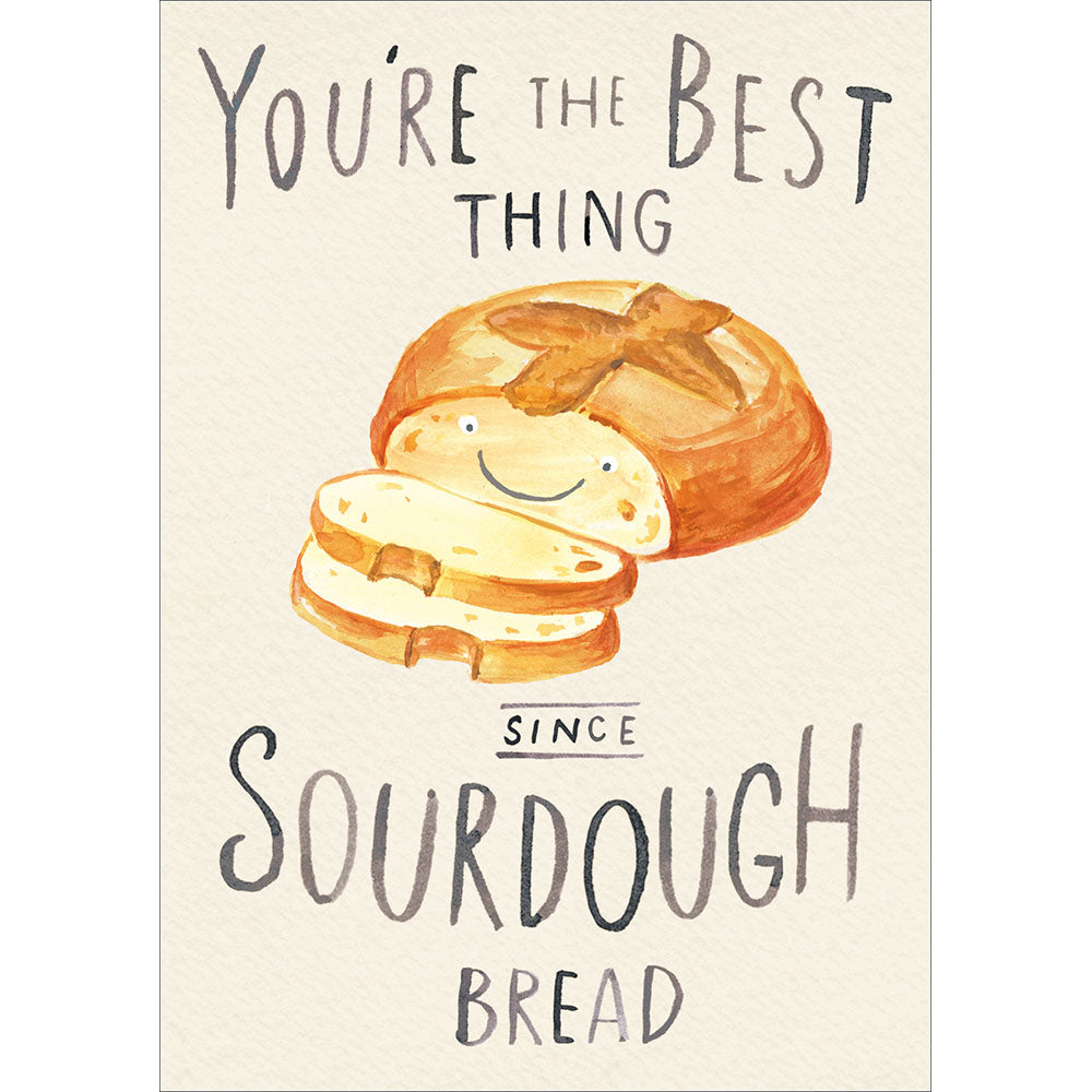Best Thing Since Sourdough Funny Valentine's Day Card By Penny Black