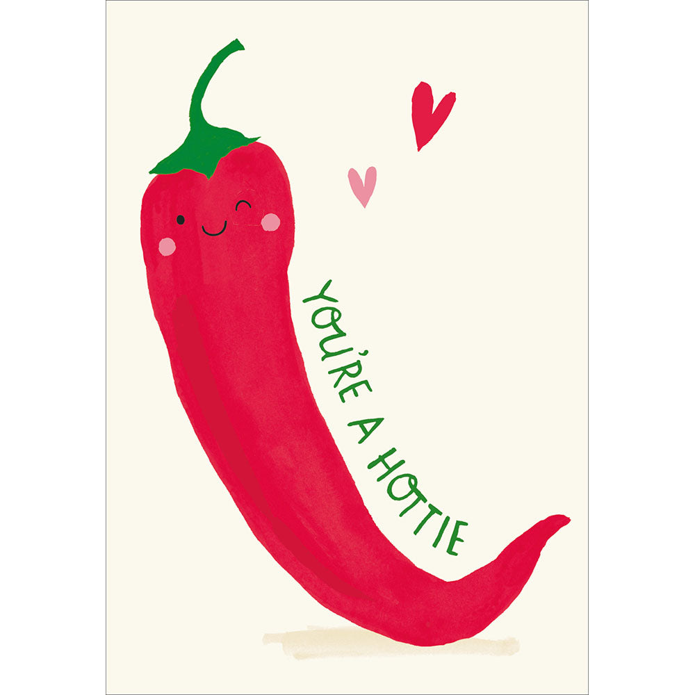 You're A Hottie Funny Valentine's Day Card By Penny Black