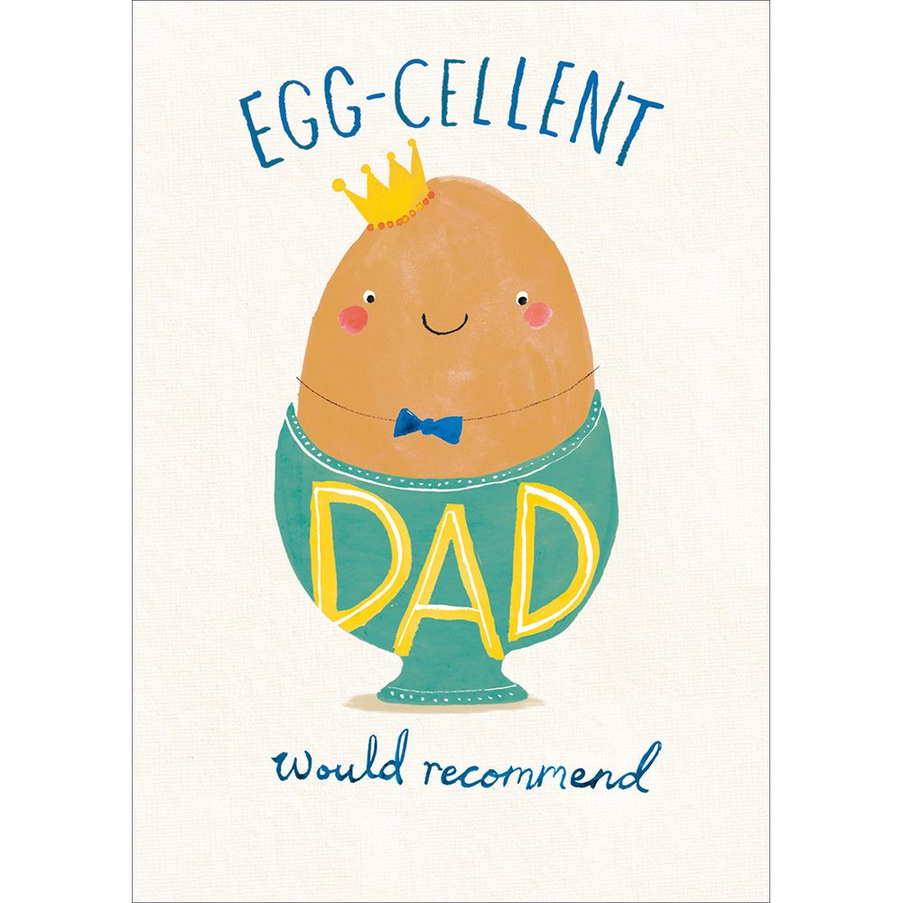 Humpty Dumpty Egg In A Cup Father's Day Card By Penny Black