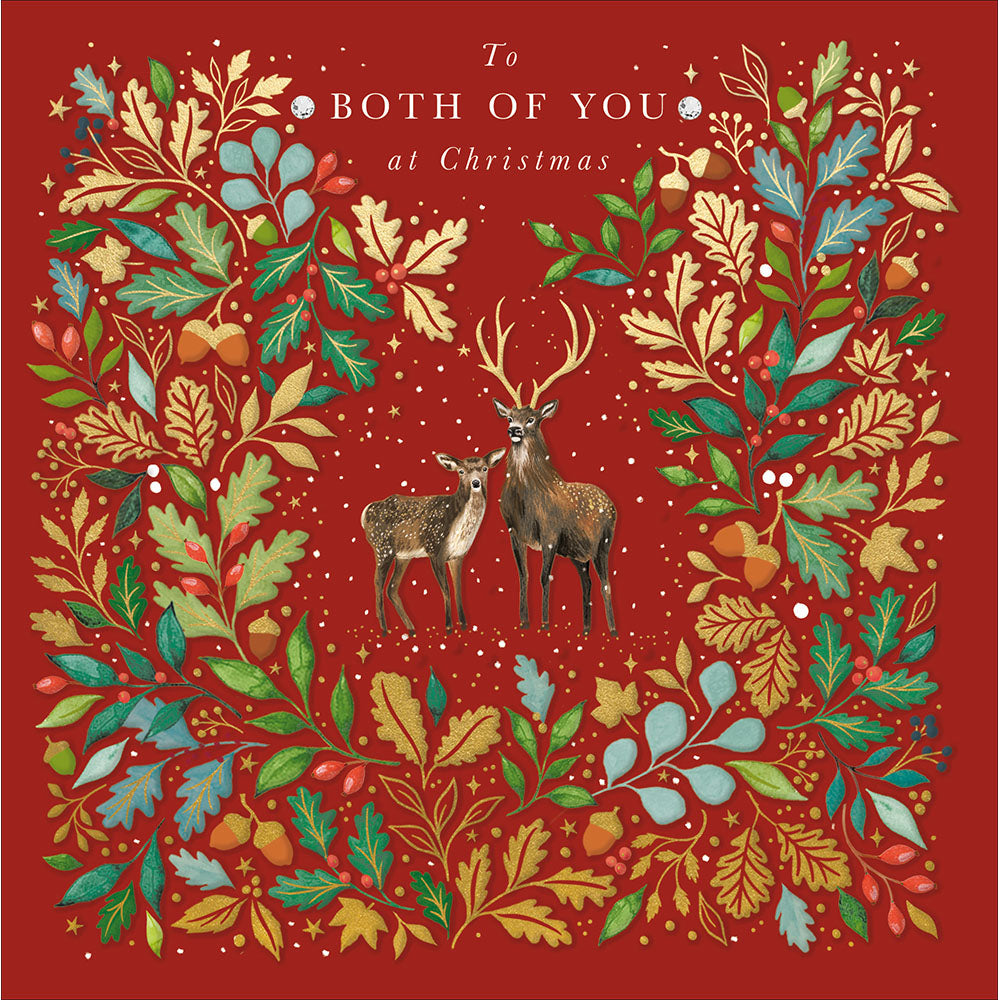 Forest Romance Both Of You Embellished Christmas Card By Penny Black