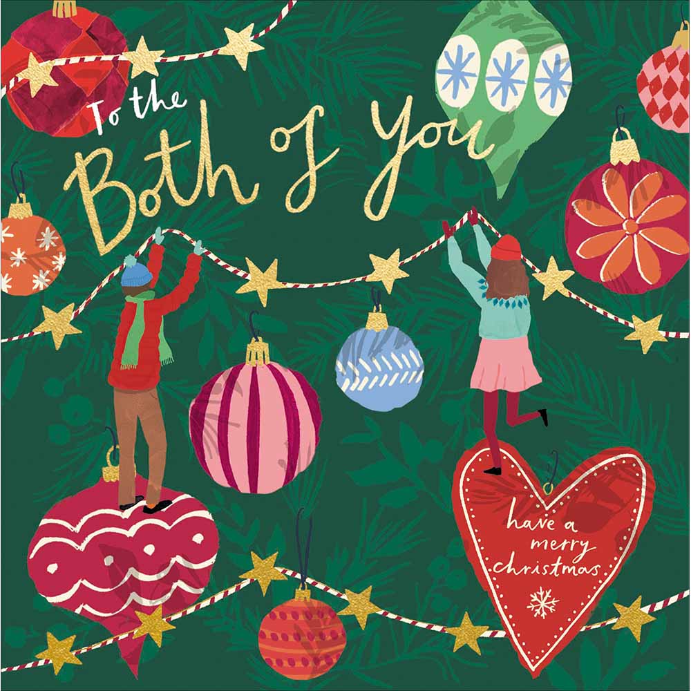 Light Up The Season To The Both Of You Christmas Card By Penny Black