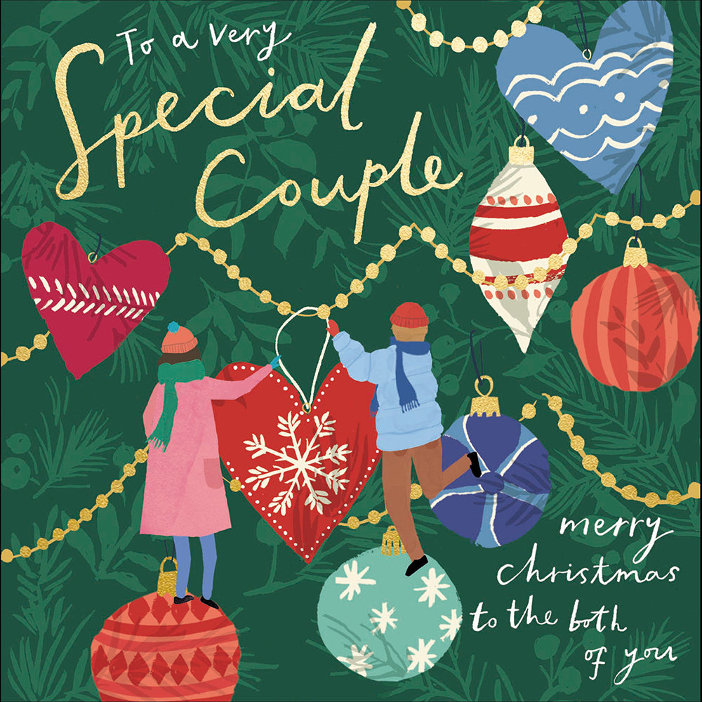 Christmas Lights To A Very Special Couple Card By Penny Black